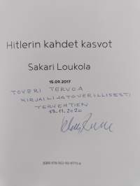 Hitlerin kahdet kasvot (signeerattu, tekijän omiste)