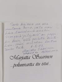 ... Polunvartta itu istui (signeerattu, tekijän omiste)