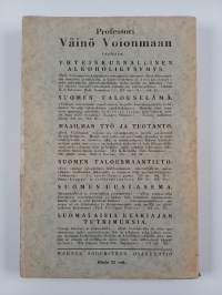 Professori Väinö Voionmaan täyttäessä 60 vuotta 12.2.1929