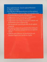 Wörterbuch : Englisch-deutsch - Deutsch-englisch