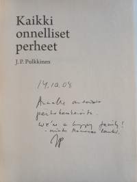 Kaikki onnelliset perheet (signeerattu, tekijän omiste)