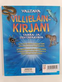 Valtava villieläinkirjani : tarra- ja tehtäväkirja
