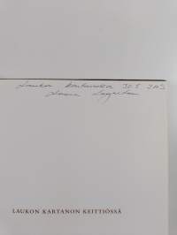 Laukon kartanon keittiössä (signeerattu, tekijän omiste)