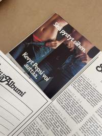 Me Naiset 1978 nr 33 (17.8.), Tauno Palo, Höyry Häyrinen, sivun persoona Pertti Sveholm, Risto Wilenius, Rymättylä Kaastlan Länsitalo, pöydät