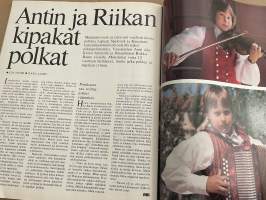 Me Naiset 1978 nr 33 (17.8.), Tauno Palo, Höyry Häyrinen, sivun persoona Pertti Sveholm, Risto Wilenius, Rymättylä Kaastlan Länsitalo, pöydät