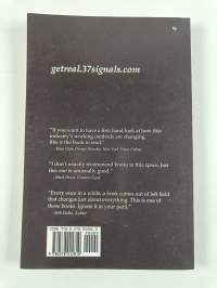 Getting real : the smarter, faster, easier way to build a successful web application