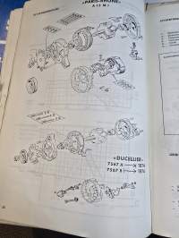 Simca 1100 korjaamokäsikirja 1975