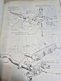 Simca 1100 korjaamokäsikirja 1975