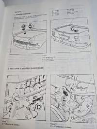 Simca 1000 korjaamokäsikirja 1975