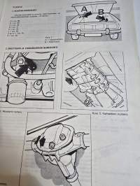 Simca 160/ 180/ 2L  korjaamokäsikirja 1975