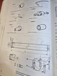 Simca 160/ 180/ 2L  korjaamokäsikirja 1975