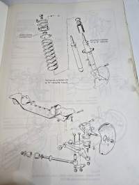Simca 160/ 180/ 2L  korjaamokäsikirja 1975