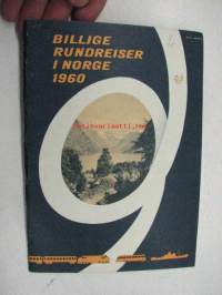 Billige rundreiser i Norge 1960 -matkailuesite