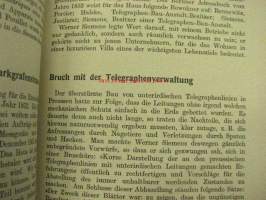 In Deutschlands Namen! Heft 22, Friedrich Heintzenberg; Werner Siemens - Der Begründer des Elektrotechnischen Zeitalters -saksalaista paatosta HUOM; kirja painettu