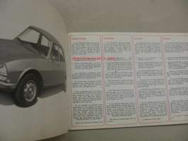 Peugeot 504 1977 -käyttöohjekirja