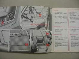 Peugeot 504 1977 -käyttöohjekirja