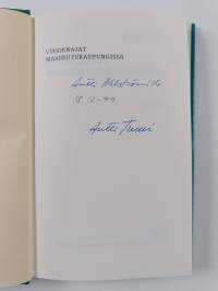 Vuodenajat maaseutukaupungissa (signeerattu, tekijän omiste)