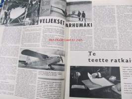 Peitsi 1959 nr 12, panssariase ja sen tulevaisuus, veljekset Karhumäki, Kamikaze japanilainen itsemurhalentäjä kertoo kohtalostaan. Mannerheim Suomen