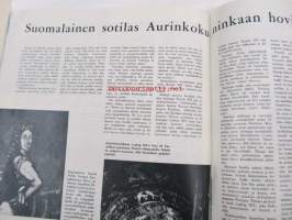 Peitsi 1959 nr 12, panssariase ja sen tulevaisuus, veljekset Karhumäki, Kamikaze japanilainen itsemurhalentäjä kertoo kohtalostaan. Mannerheim Suomen