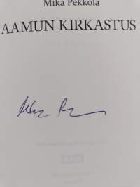 Aamun kirkastus (signeerattu)
