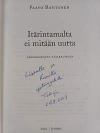 Itärintamalta ei mitään uutta : asemasodasta välirauhaan (signeerattu, tekijän omiste)