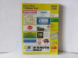 Oulu-Koillismaan puhelinluettelo / keltaiset sivut 2008