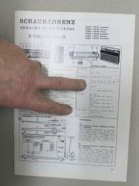 Schaub-Lorenz Touring 70 Universal -huolto-ohje