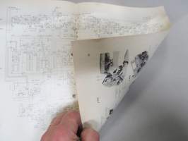 Crown CTV 14 pienois-TV + FM/AM -radio -huolto-ohje