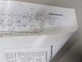 Luxor matkaradio B 4973 West-Side Selektomat -huolto-ohje