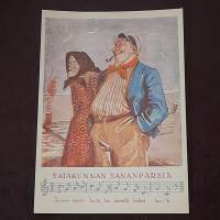 Satakuntalaisia sananparsia   Toisim merel tuule...   Kortti, kulkematon,