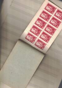 Carnet de Vingt Timbres Robert Houdin, 1939