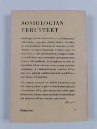 Sosiologian perusteet