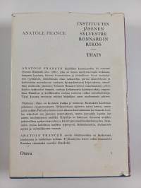 Instituutin jäsenen Sylvestre Bonnard'in rikos