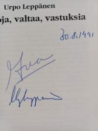 Vaimoja, valtaa, vastuksia (signeerattu)