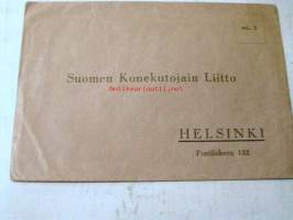 kirjekuori suomen konekutojain liitto