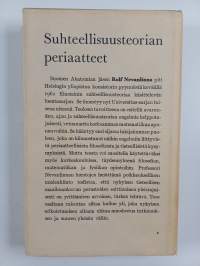 Suhteellisuusteorian periaatteet