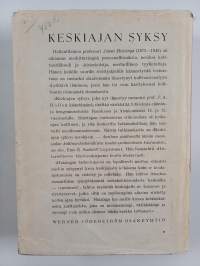 Keskiajan syksy : Elämän ja hengenmuotoja Ranskassa ja Alankomaissa 14. ja 15. vuosisadalla