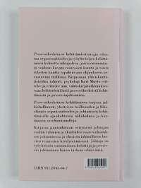 Prosessin johtaminen : kohti prosessikeskeistä työyhteisön kehittämistä