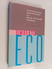 Oppineisuuden osoittaminen eli miten tutkielma tehdään