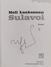 Sulavoi : runoja (signeerattu)