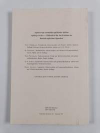 Lappische Chrestomathie mit grammatikalischem Abriss und Wörterverzeichnis