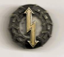 Radioviestittäjän, sähköttäjän kuntomerkki  suoritusmerkki  II luokka ruuvikiinnitys