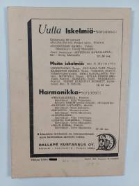 Tanssiorkesteri Dallape : Valikoima lauluja tanssiuutuuksiin 51