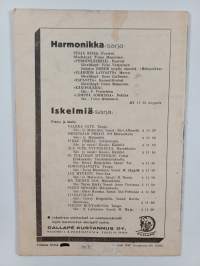 Tanssiorkesteri Dallape : Valikoima lauluja tanssiuutuuksiin 52