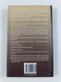 Golem walks through Prague