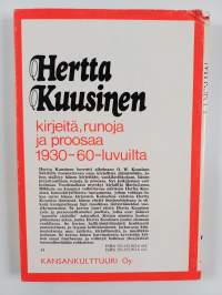 Vuodenaikain myrskyt : kirjeitä, runoja ja proosaa 1930-60 -luvuilta