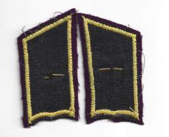 Viesti korpraali pari - kauluslaatat  arvomerkit