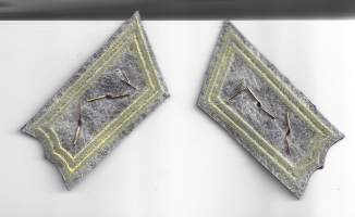 Viesti insinööri everstiluutnantti  pari - kauluslaatat  arvomerkit