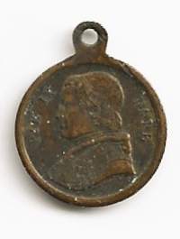 Paavi Pius IX valinta 1846v -  riipus mitali