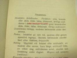 Ohje Sairauskertomusten laatimiseen Lastensairaalassa / Ledning vid uppgörandet av sjukhistorier å Barnsjukhuset
